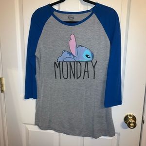 Disney Stitch Monday tee